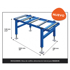 Table à rouleaux pour MAGNUM-1-