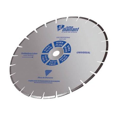 Disque Diamant Coupe à sec/à eau béton vieux  Plus 350 mm