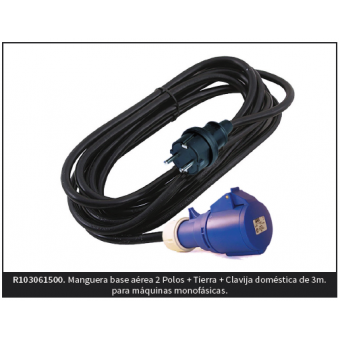 Rallonge pour machines monophasées 
