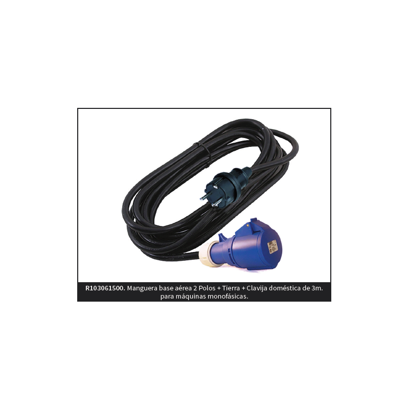 Rallonge pour machines monophasées 
