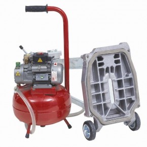 Kit pompe à vide+ tuyau à vide en caoutchouc RIG SIMA