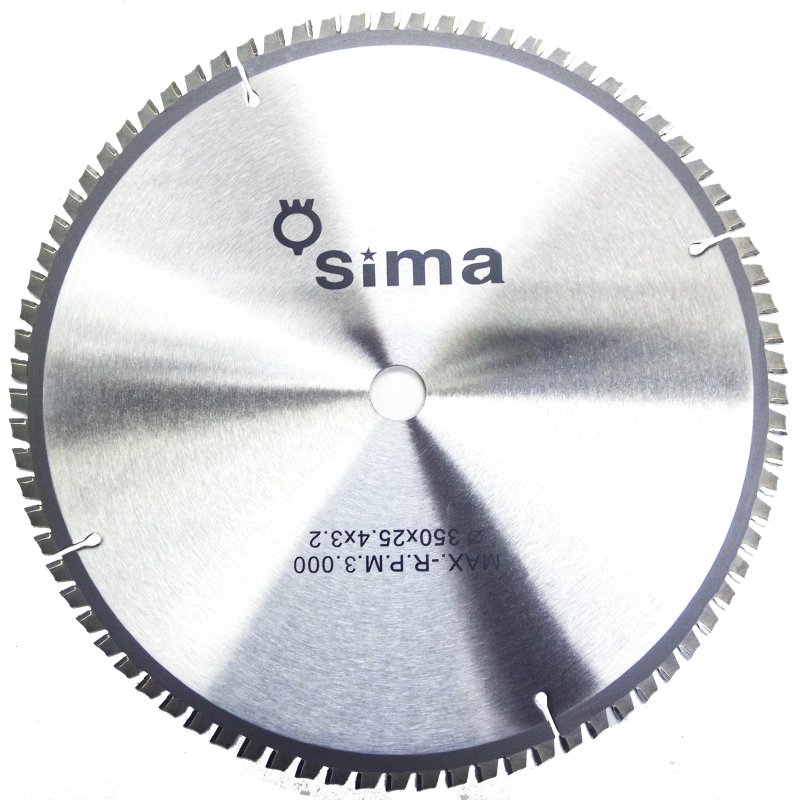 Lame carbure -Coupe Aluminium- 350 mm Lame carbure -Coupe Aluminium- 350 mm