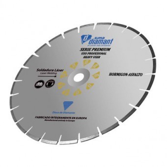 Disque diamant Coupe à sec/à eau-béton frais Plus 300 mm
