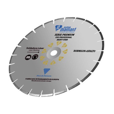 Disque diamant Coupe à sec/ à eau béton frais Plus 350 mm