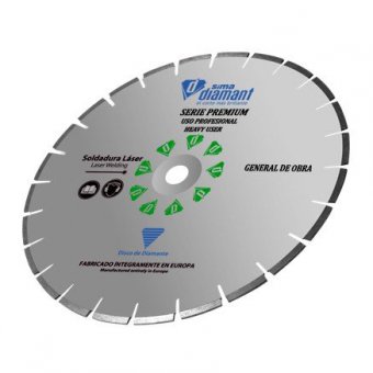 Disque diamant coupe à sec/ à eau-Universel Premium 300 mm