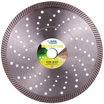 Disque Diamant Coupe à Sec Gres Turbo 125 mm