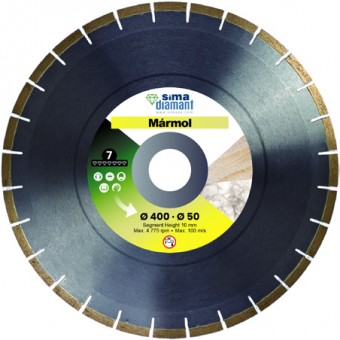 Disque Diamant Coupe Humide Marbre 400 mm