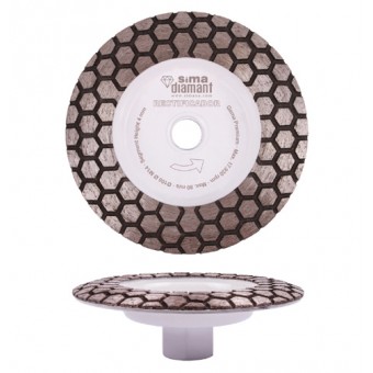 Disque Diamant Coupe à Sec Meule À Rectifier 100 mm Grit 60/70