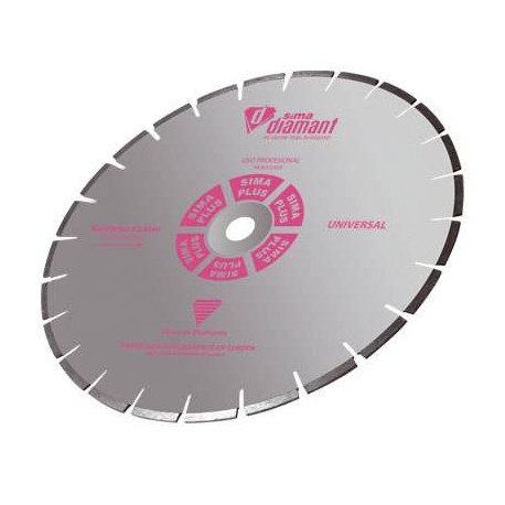 Disque diamant coupe à sec/à eau -Grès 230 mm